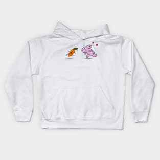 Rabbit and carrot Kids Hoodie